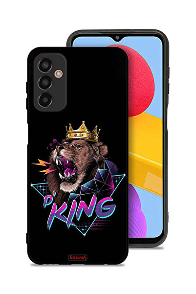 Tolwak غطاء حماية لهاتف سامسونج جالاكسي F23 برسومات الأسد الملك