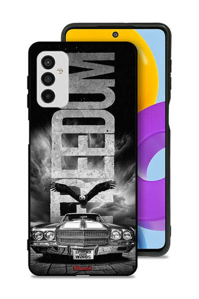 Tolwak غطاء حماية لهاتف سامسونج جالاكسي M52 5G بتصميم فريدوم آرت