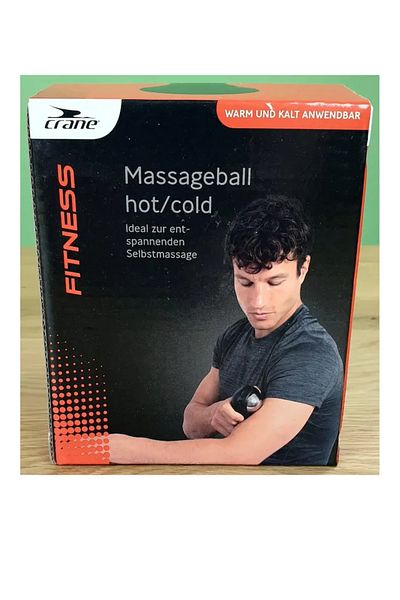 CRANE Crane massage ball, hot, cold, black