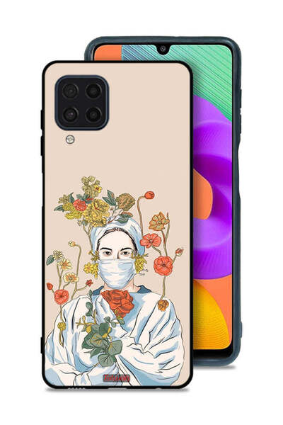 Tolwak غطاء حماية لهاتف سامسونج جالاكسي M22 بتصميم ممرضة فنية