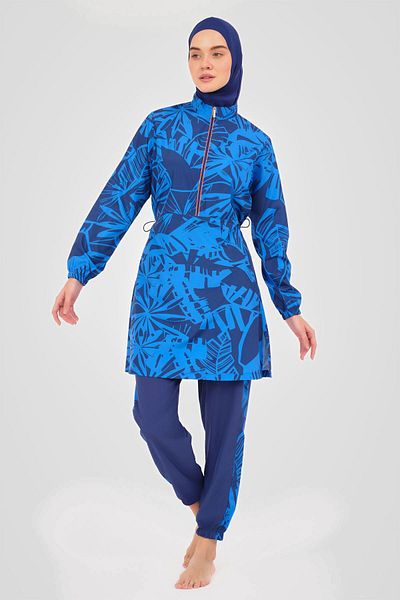 ALFASA Neon Biyer Detailled Sports Suit Swimsuit