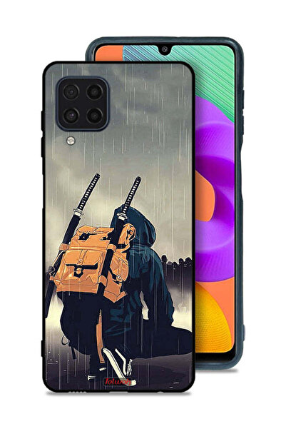 Tolwak غطاء حماية لهاتف سامسونج جالاكسي F22 بتصميم سيف ساموراي الرقمي