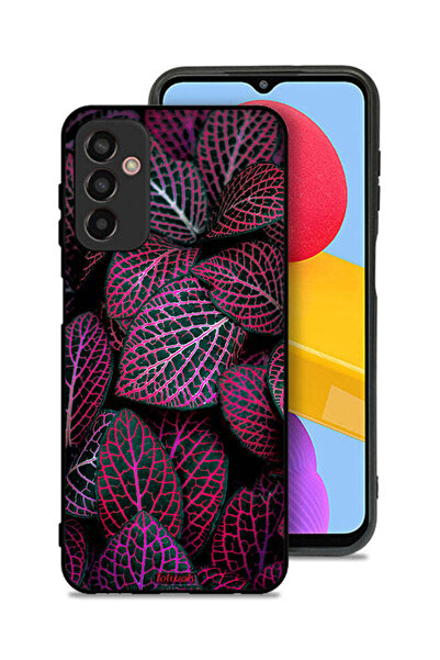 Tolwak غطاء حماية لهاتف سامسونج جالكسي M13 بنقشة أوراق سالجا