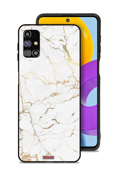 Tolwak غطاء حماية لهاتف سامسونج جالاكسي M31s بنمط رخامي