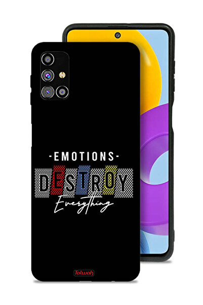 Tolwak غطاء حماية لهاتف سامسونج جالكسي M31s - العواطف تدمر كل شيء
