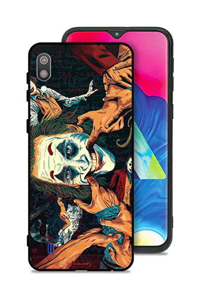 Tolwak Samsung Galaxy M10 Protective Case Cover Joker Art