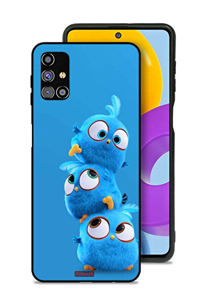 Tolwak غطاء حماية لهاتف سامسونج جالكسي M31s بنقشة طيور لطيفة