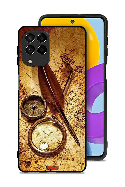 Tolwak غطاء حماية بتصميم بوصلة عتيقة من سامسونج جالكسي M53