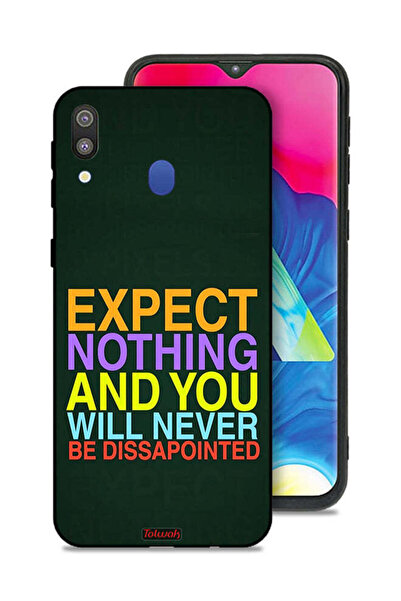 Tolwak Samsung Galaxy M20 Protective Case Cover Expect Nothing And You Will N...