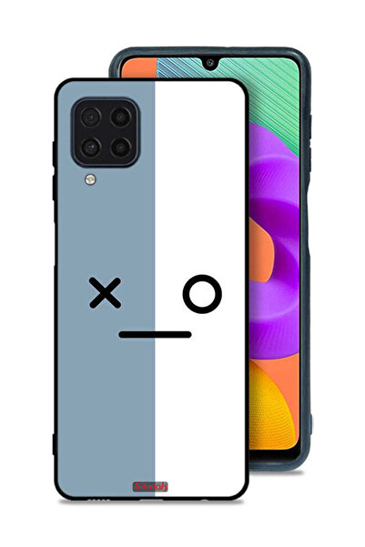 Tolwak Samsung Galaxy M32 4G Protective Case Cover Face Icons