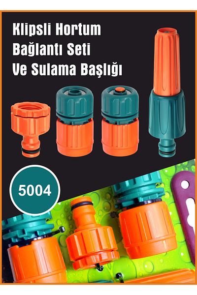 sayım plastik Count 5004 1/2" Garden Hose Connection Set – Irrigation and Washing Head Apparatus