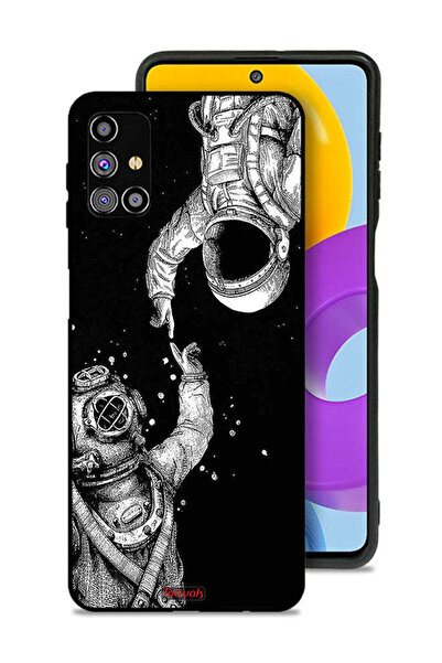 Tolwak غطاء حماية لهاتف سامسونج جالاكسي M31s بتصميم رواد الفضاء