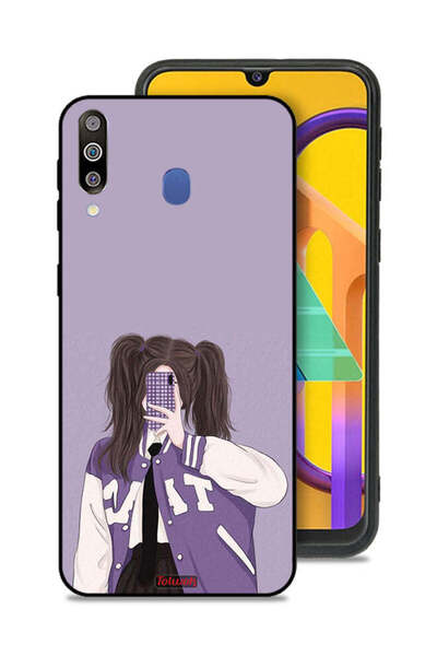 Tolwak غطاء حماية لهاتف سامسونج جالكسي M30 لالتقاط صورة سيلفي