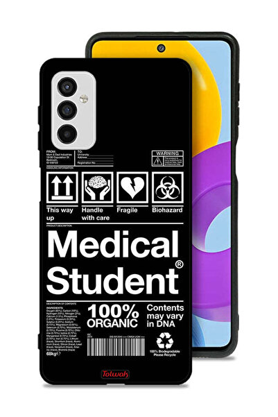 Tolwak غطاء حماية لهاتف Samsung Galaxy M52 5G، ملصق طالب الطب