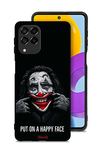 Tolwak غطاء حماية لهاتف سامسونج جالكسي M53 بوجه سعيد