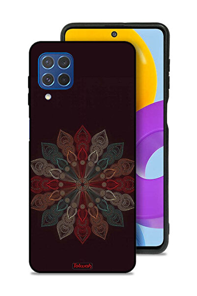 Tolwak غطاء حماية لهاتف سامسونج جالاكسي M62 بتصميم زهرة ماندالا