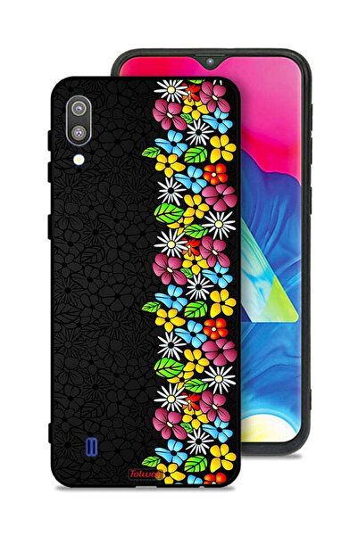 Tolwak غطاء حماية لهاتف سامسونج جالاكسي M10 - فلاورز لاين