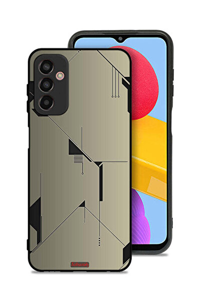 Tolwak Samsung Galaxy M13 Protective Case Cover Minimalism Abstract Digital Art