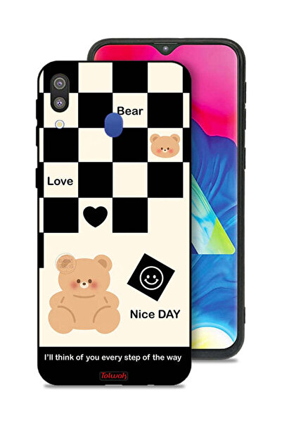 Tolwak غطاء حماية لهاتف سامسونج جالكسي M20 سأفكر فيك في كل خطوة على الطريق