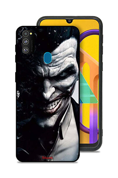 Tolwak Samsung Galaxy M30s Protective Case Cover Joker Half Face