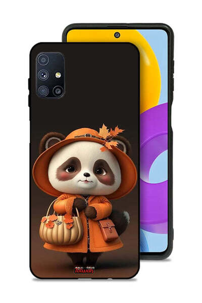 Tolwak غطاء حماية لهاتف سامسونج جالكسي M51 بتصميم سيدة الباندا اللطيفة