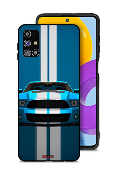Tolwak Samsung Galaxy M31s Protective Case Cover Car Abstract Art
