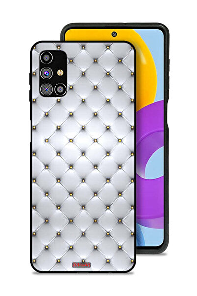 Tolwak غطاء حماية لهاتف سامسونج جالكسي M31s مطبوع عليه دبابيس على القماش