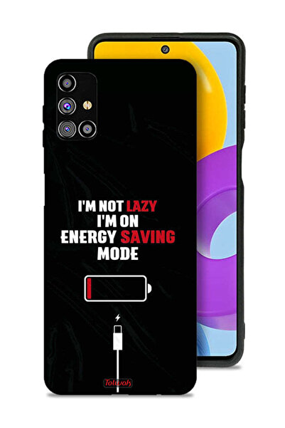 Tolwak غطاء حماية لهاتف سامسونج جالكسي M31s أنا لست كسولاً، أنا في وضع توفير ...