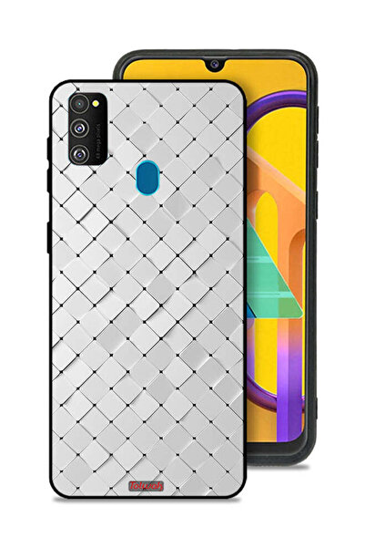 Tolwak Samsung Galaxy M30s Protective Case Cover Tiles Texture