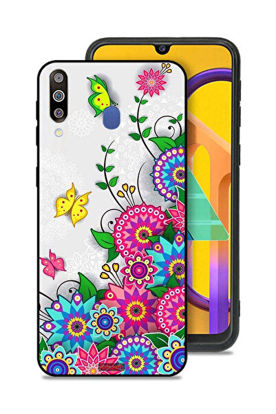 Tolwak غطاء حماية لهاتف سامسونج جالاكسي M30 - زهور ماندالا