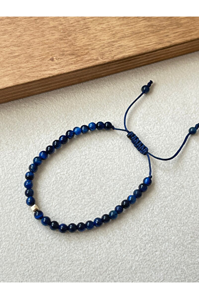 Rupen Kraft 14 Ayar Altın Küp Altın Detaylı Doğal Kaplangözü Taşlı Altın Bileklik