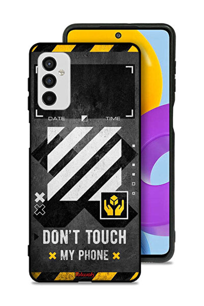 Tolwak Samsung Galaxy M52 5G Protective Case Cover Do Not Touch My Phone