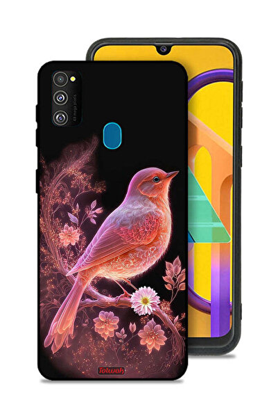 Tolwak غطاء حماية لهاتف Samsung Galaxy M30s بتصميم طائر لطيف