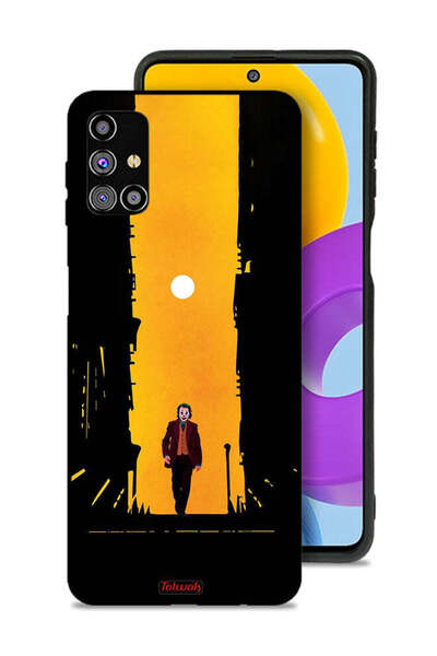 Tolwak غطاء حماية لهاتف Samsung Galaxy M31s بتصميم جوكر، عمل فني رقمي تجريدي