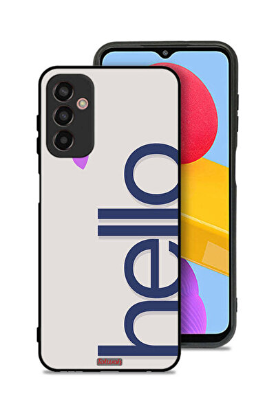 Tolwak Samsung Galaxy M13 Protective Case Cover Hello