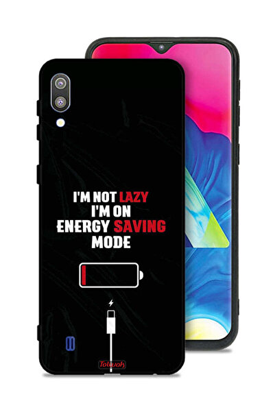 Tolwak غطاء حماية لهاتف سامسونج جالكسي M10 - أنا لست كسولاً، أنا في وضع توفير...