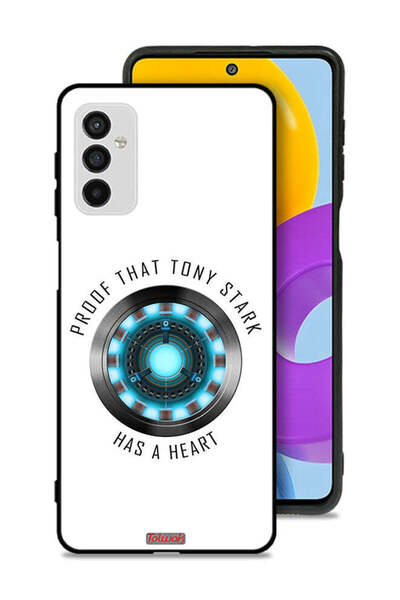 Tolwak غطاء حماية لهاتف Samsung Galaxy M52 5G دليل على أن توني ستارك لديه قلب