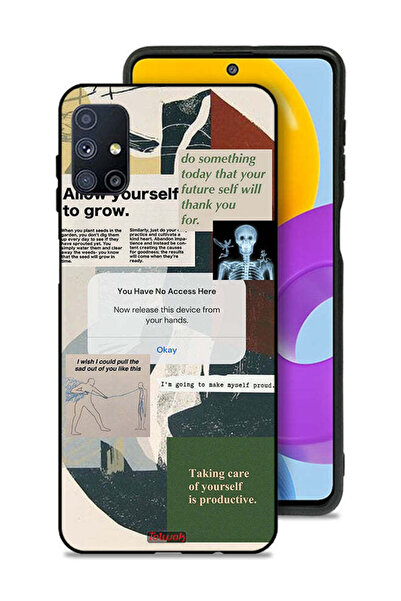 Tolwak غطاء حماية لهاتف سامسونج جالكسي M51 اسمح لنفسك بالنمو