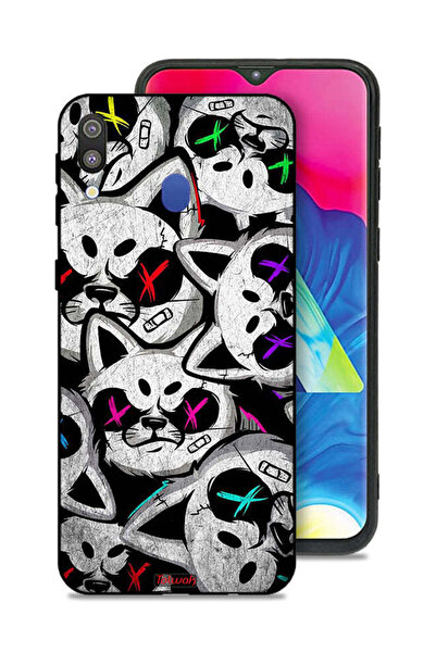 Tolwak غطاء حماية لهاتف سامسونج جالكسي M20 - قطط مارشميلو