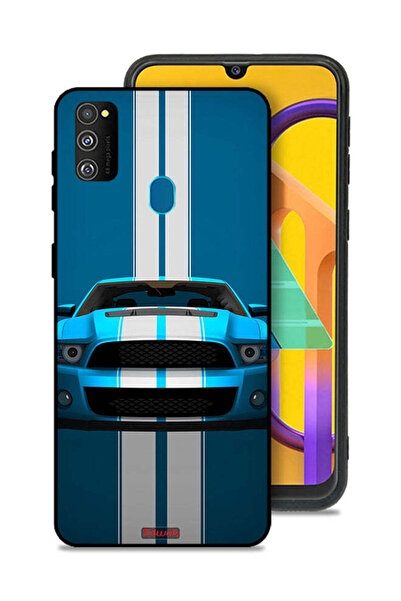 Tolwak Samsung Galaxy M30s Protective Case Cover Car Abstract Art