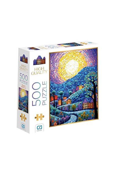 mavi su dünyası Mozaik Puzzle 500 Parça