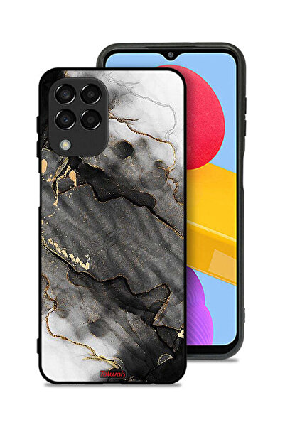 Tolwak غطاء حماية لهاتف سامسونج جالاكسي M33 - رخامي لامع