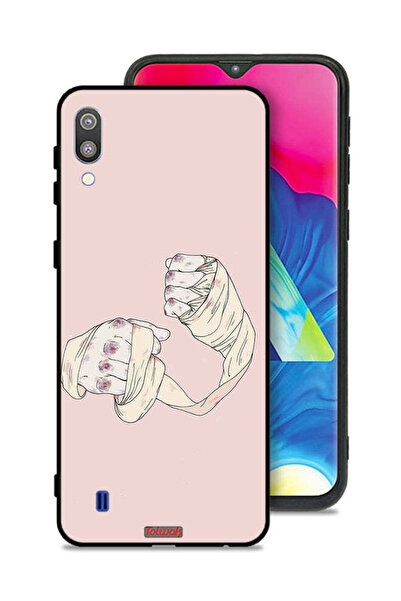 Tolwak غطاء حماية لهاتف سامسونج جالاكسي M10 بتصميم فن المقاتل