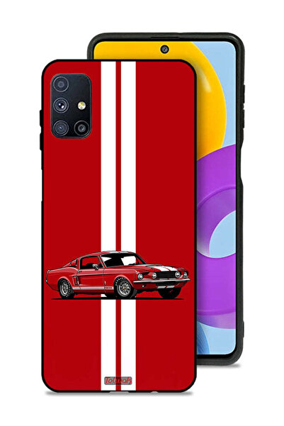 Tolwak Samsung Galaxy M51 Protective Case Cover Vintage Car Abstract Art