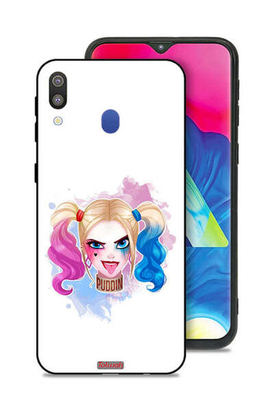 Tolwak غطاء حماية لهاتف سامسونج جالاكسي M20 برسومات هارلي كوين