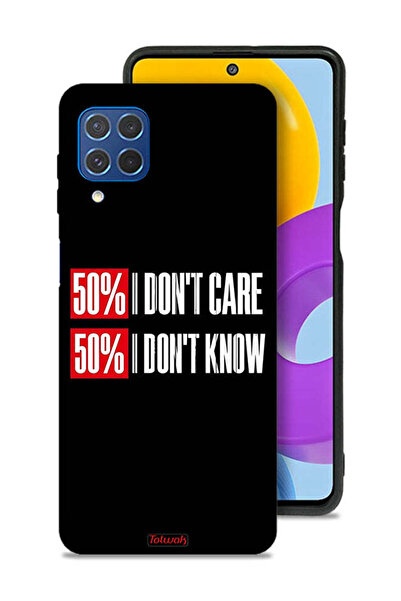 Tolwak غطاء حماية لهاتف سامسونج جالكسي F62 لا يهمني