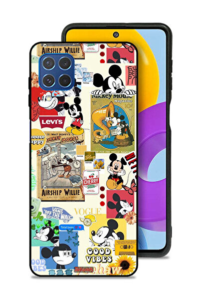 Tolwak غطاء حماية لهاتف سامسونج جالكسي F62 - اختر السعادة والملصقات