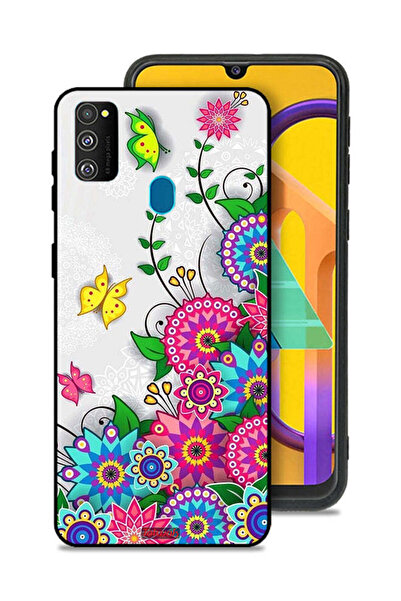 Tolwak غطاء حماية لهاتف سامسونج جالاكسي M30s - زهور ماندالا