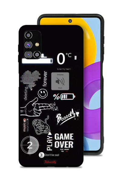Tolwak غطاء حماية لهاتف سامسونج جالكسي M31s - لعبة انتهت - بيو بيو