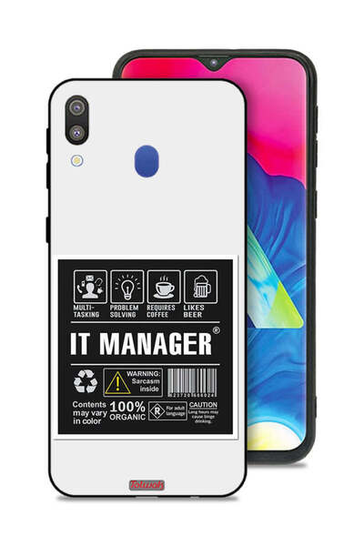 Tolwak غطاء حماية لجهاز سامسونج جالكسي M20 - ملصق مدير تكنولوجيا المعلومات